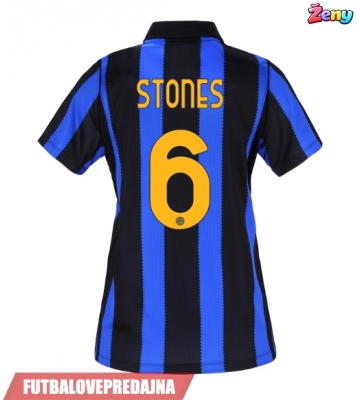 Lacne Ženy Futbalové dres Inter Milan John Stones #6 2026-27 Krátky Rukáv - Domáci